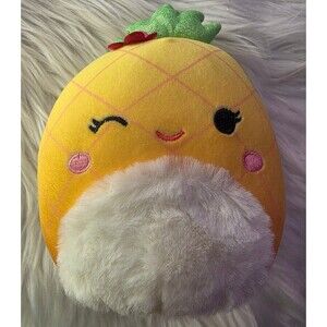 Pineapple squishmallow tropical mystery squad 5" Maui girl winking